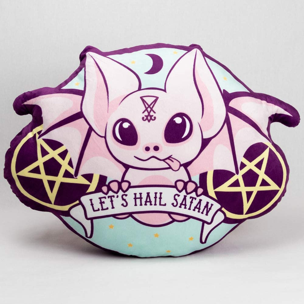Pink Bat Cushion