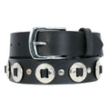 Axe Lord Leather Concho Belt