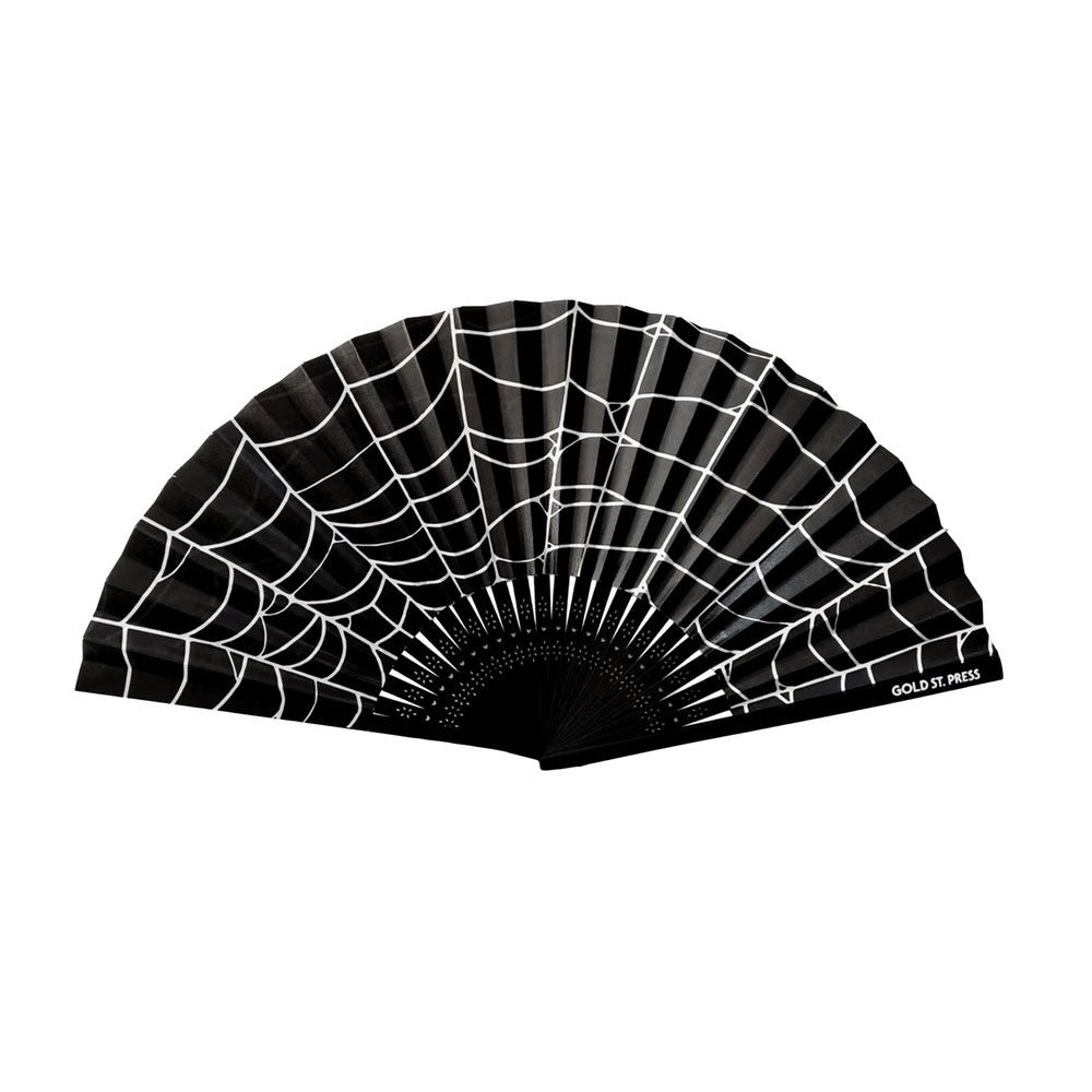 Cobweb Paper Hand Fan