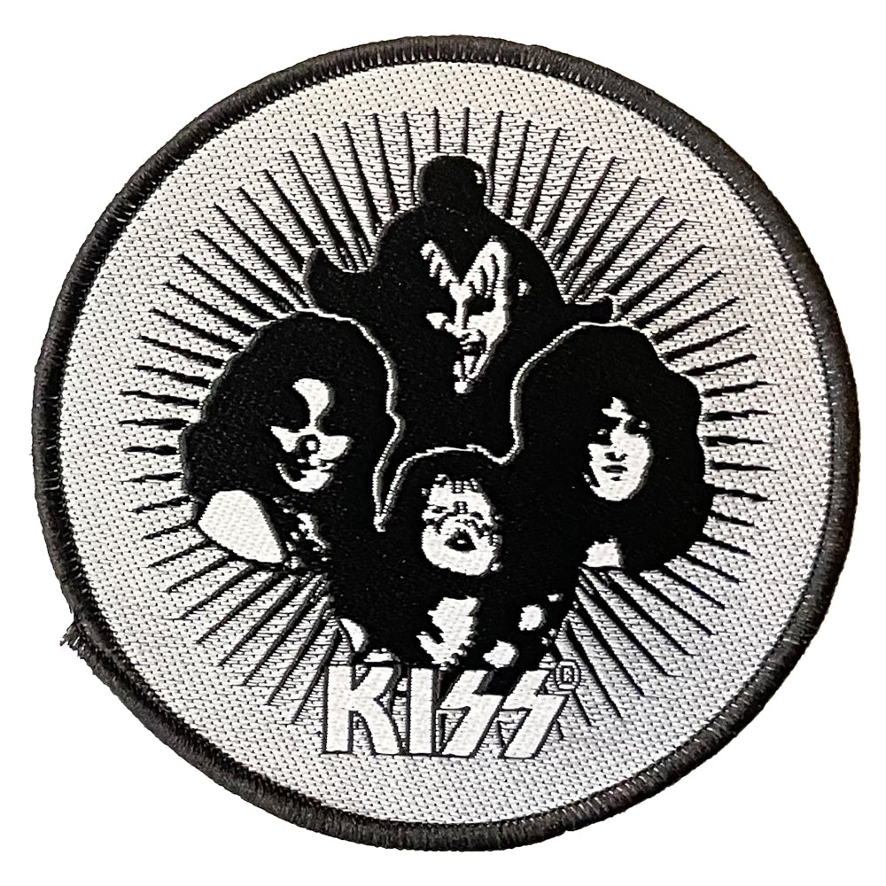 KISS Round Band Member Patch