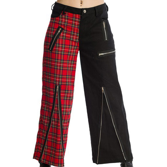 Dyad Split Tartan Pants