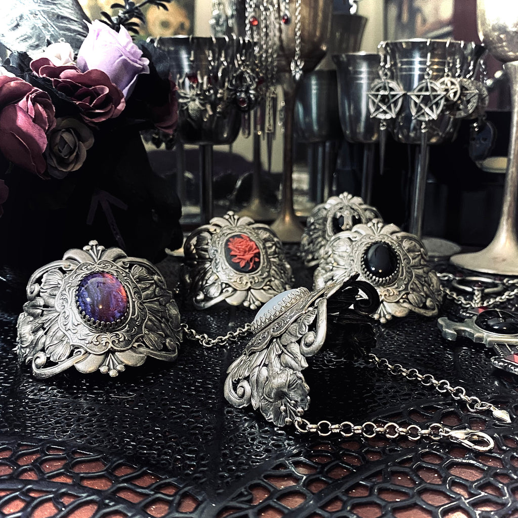 Dragons Breath Filigree Wrist Cuff