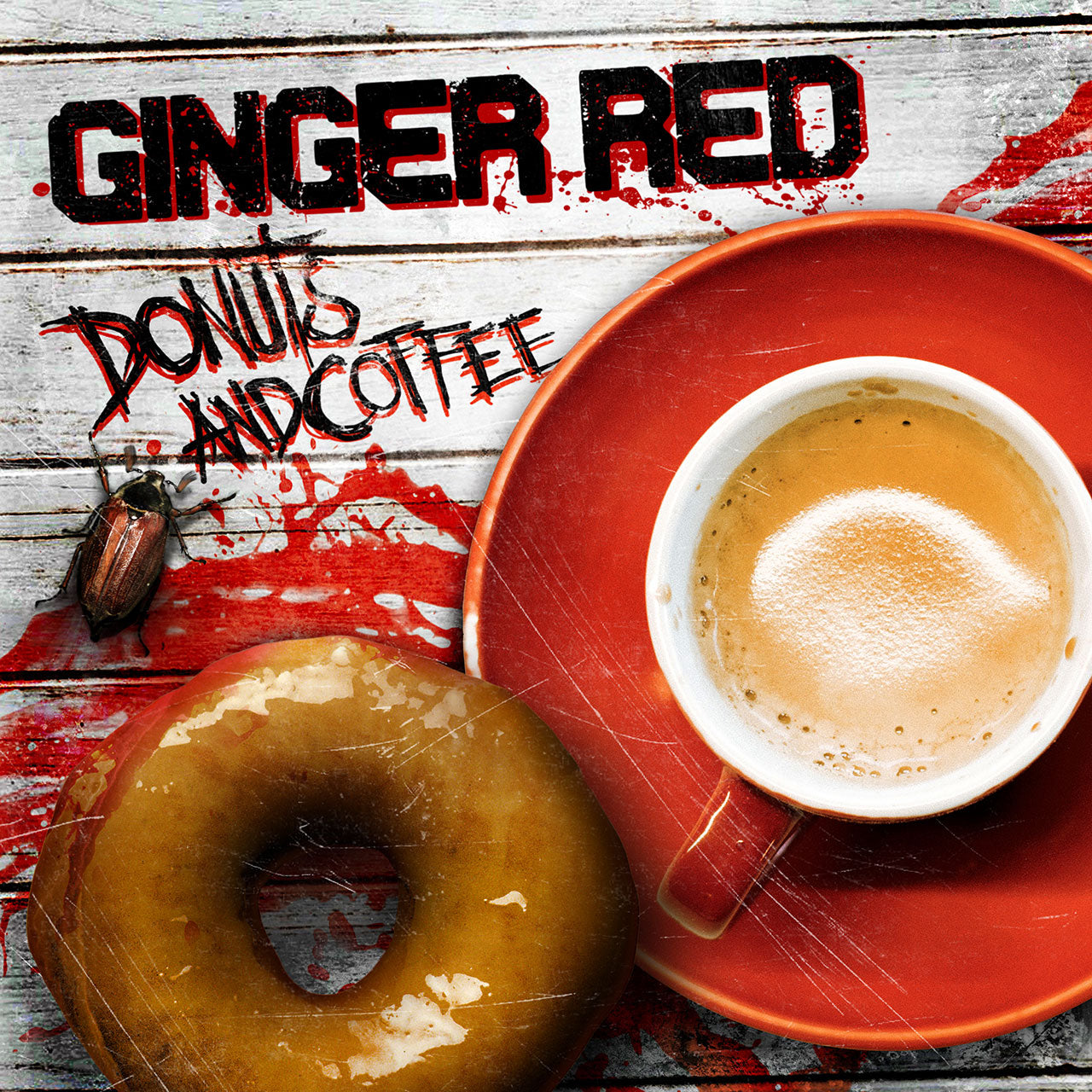 GINGER RED Donuts And Coffee CD (2018)