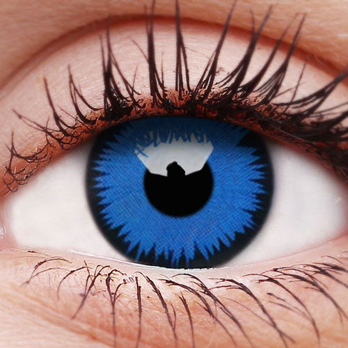 Space Blue Contact Lenses