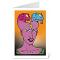 Serpent Of Diamonds - Blank Card
