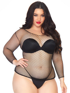 Industrial Fishnet Top (Plus Size)