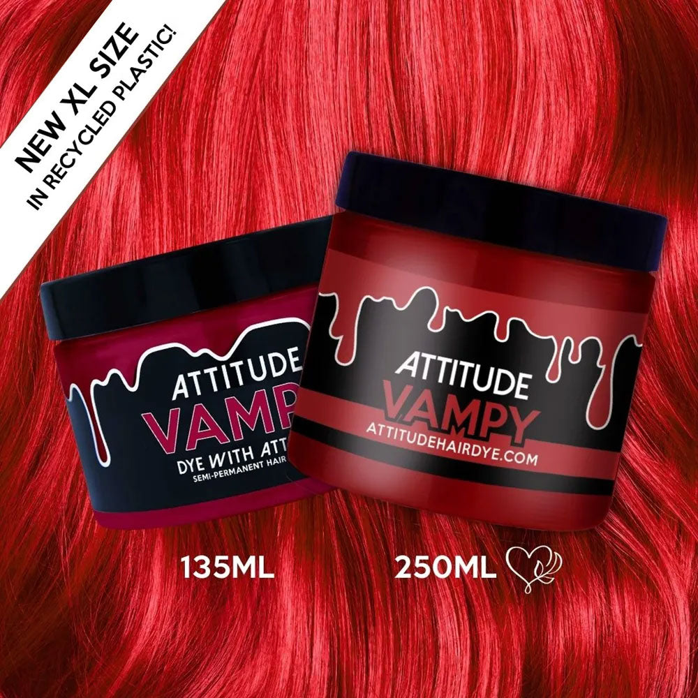 Vampy Red Attitude Hair Dye XL Pot (250ml)