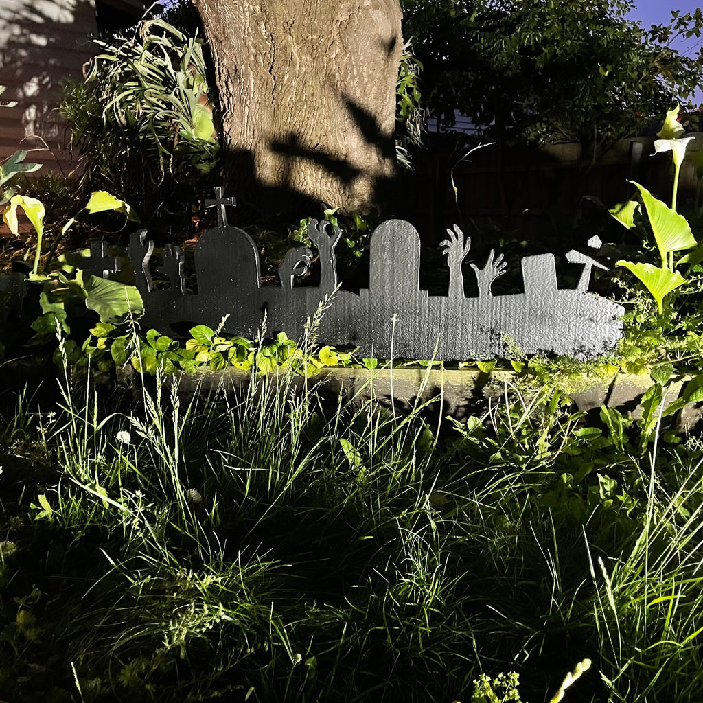 Graveyard Garden Shadow Display