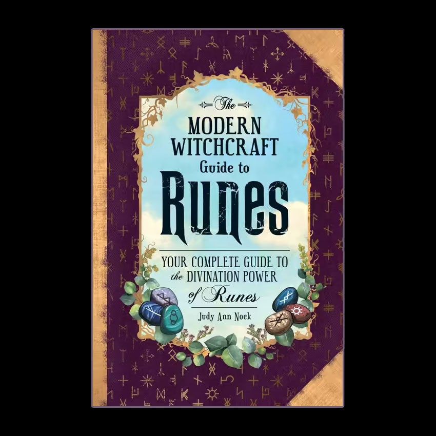 The Modern Witchcraft Guide to Runes Hard Cover Book
