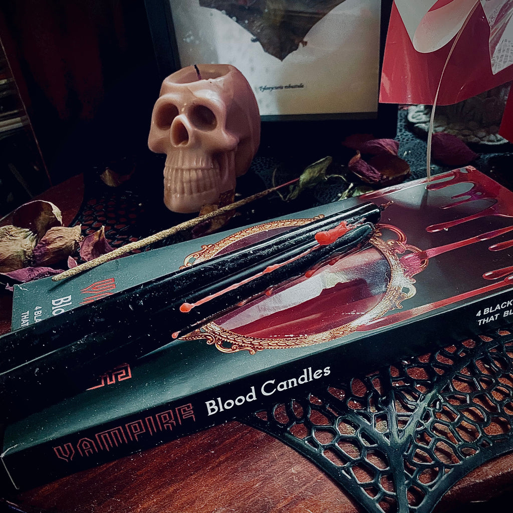 Vampire Tears Bleeding Candles