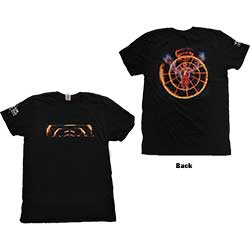 TOOL Flame Spiral Tee (Backprint)