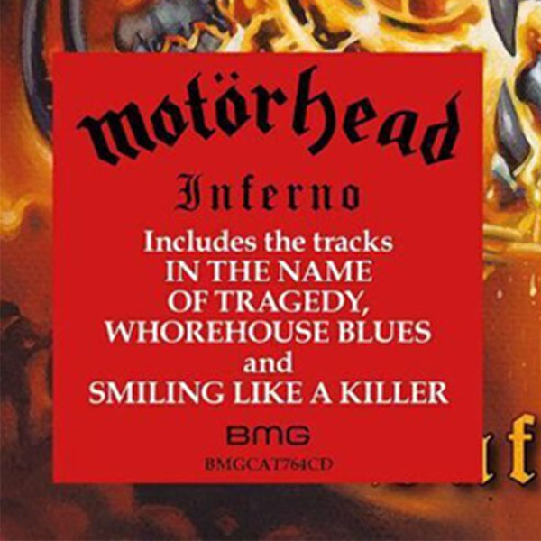 MOTORHEAD Inferno CD DigiPak (2004)