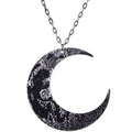 Grand Crescent Moon Necklace