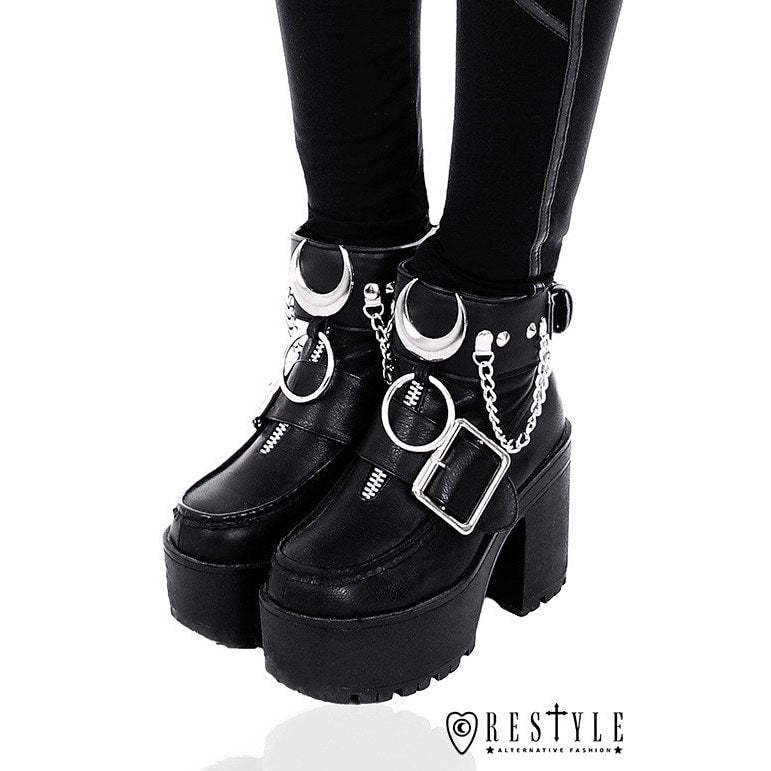 Iron Moon Ankle Shoe Cuffs