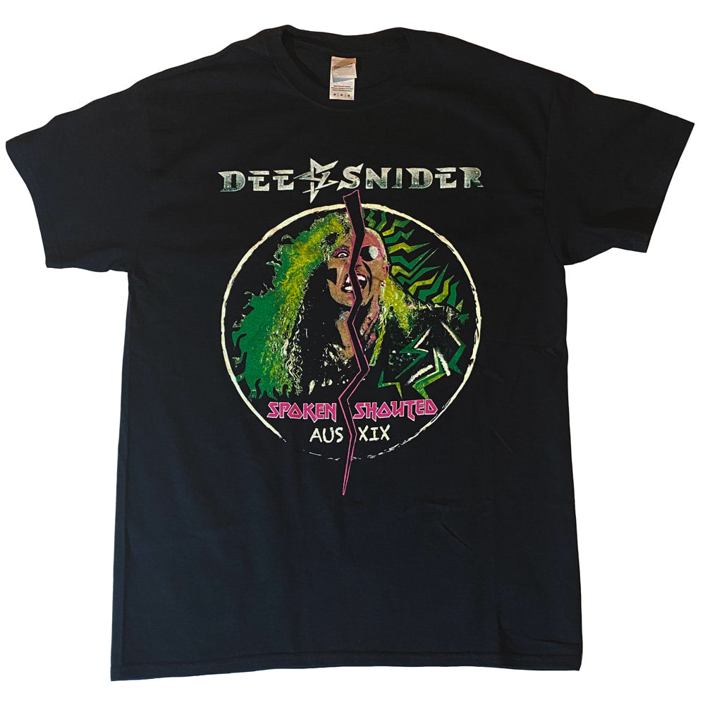 DEE SNIDER (TWISTED SISTER) Spoken Shouted Tee