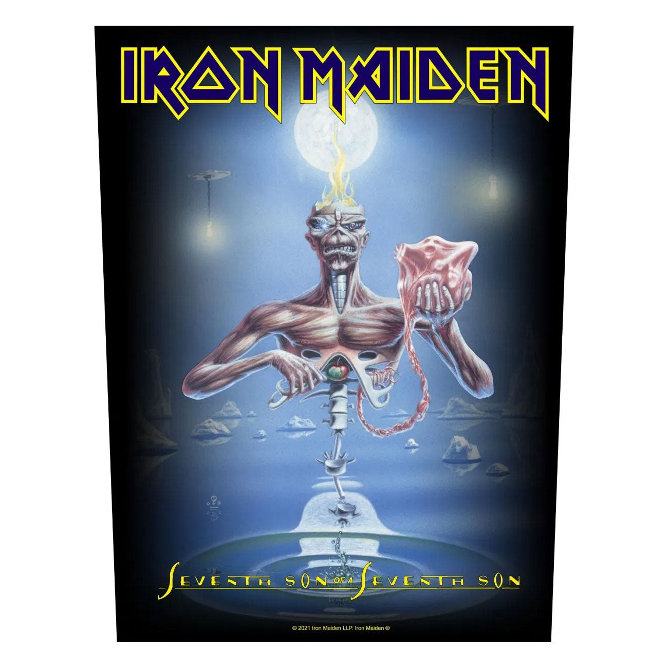 IRON MAIDEN Seventh Son Back Patch