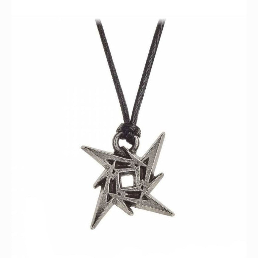 METALLICA Ninja Star Rock Merch Necklace