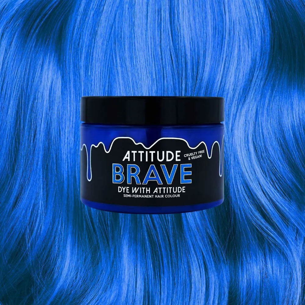 Brave Blue Attitude Hair Dye
