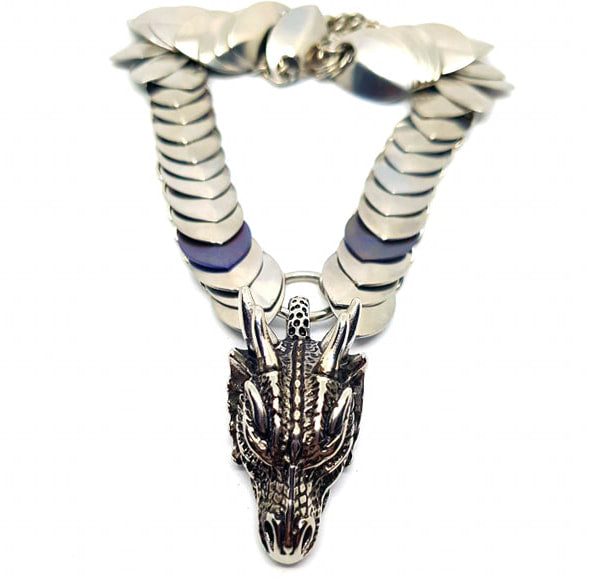 Mother Of Dragons Scale Maile Necklace