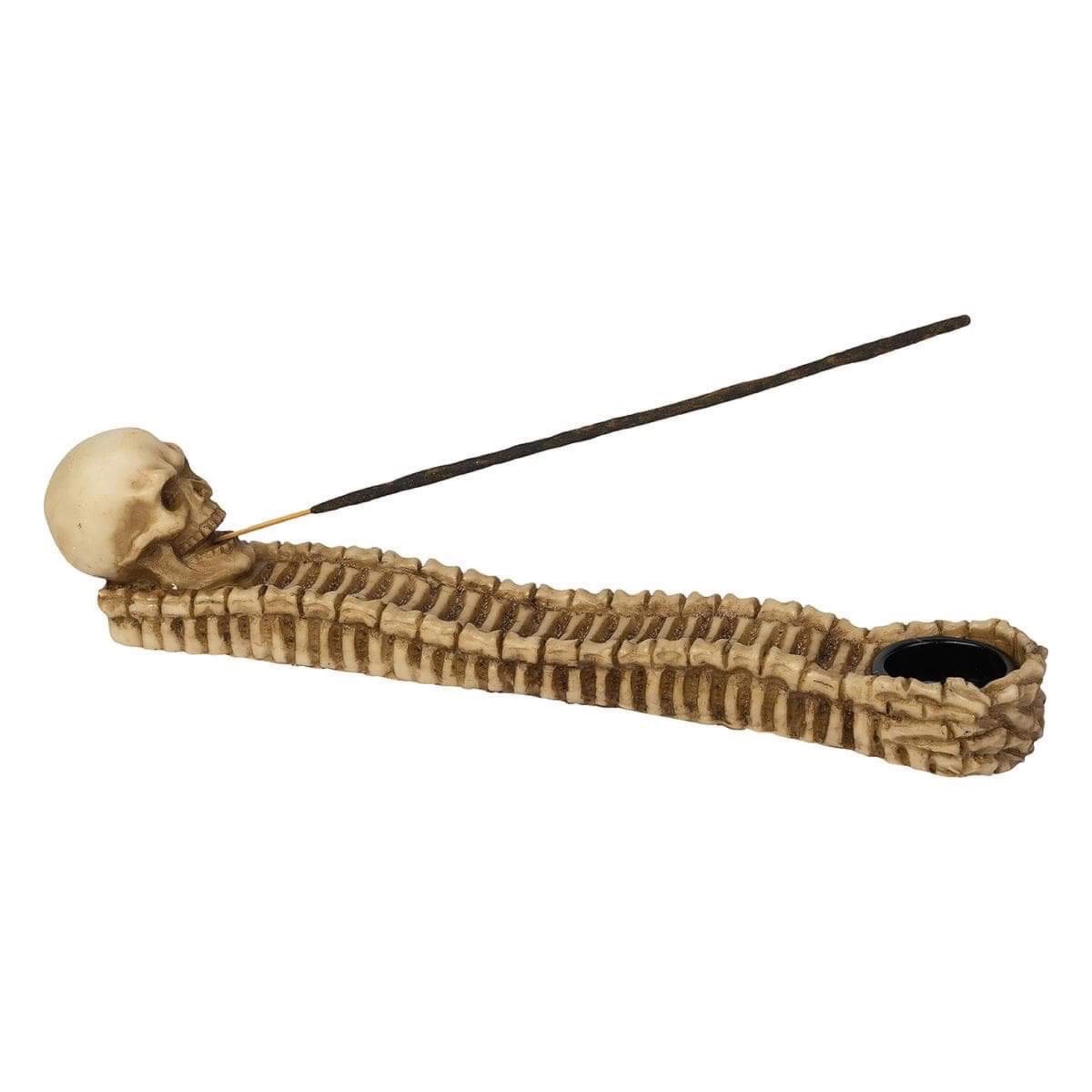 Skull Bones Incense Holder