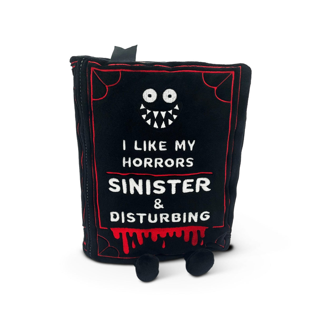Sinister and Disturbing Horror Book Plush