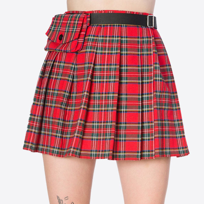 Hot Mess Tartan Skirt