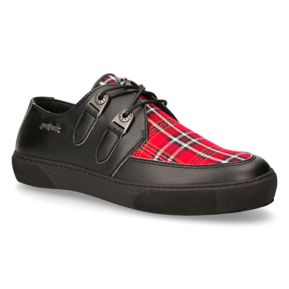 Rebel Tartan Shoes New Rock