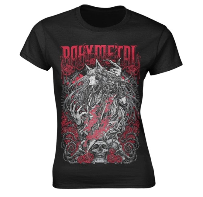 BABYMETAL Rosewolf Fitted Tee