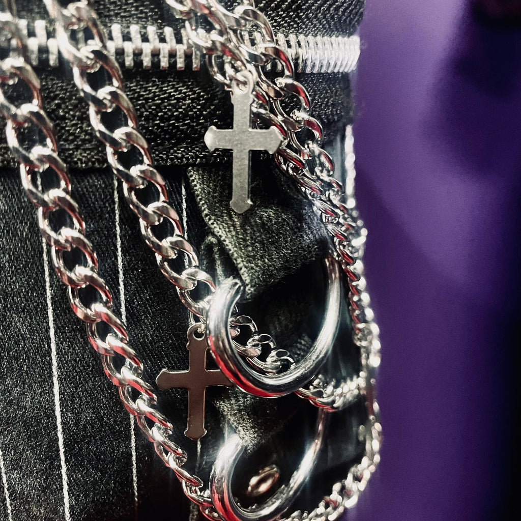 Stay Wicked Cross Accessory Chain Pack