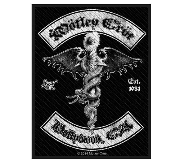 MOTLEY CRUE Hollywood Patch