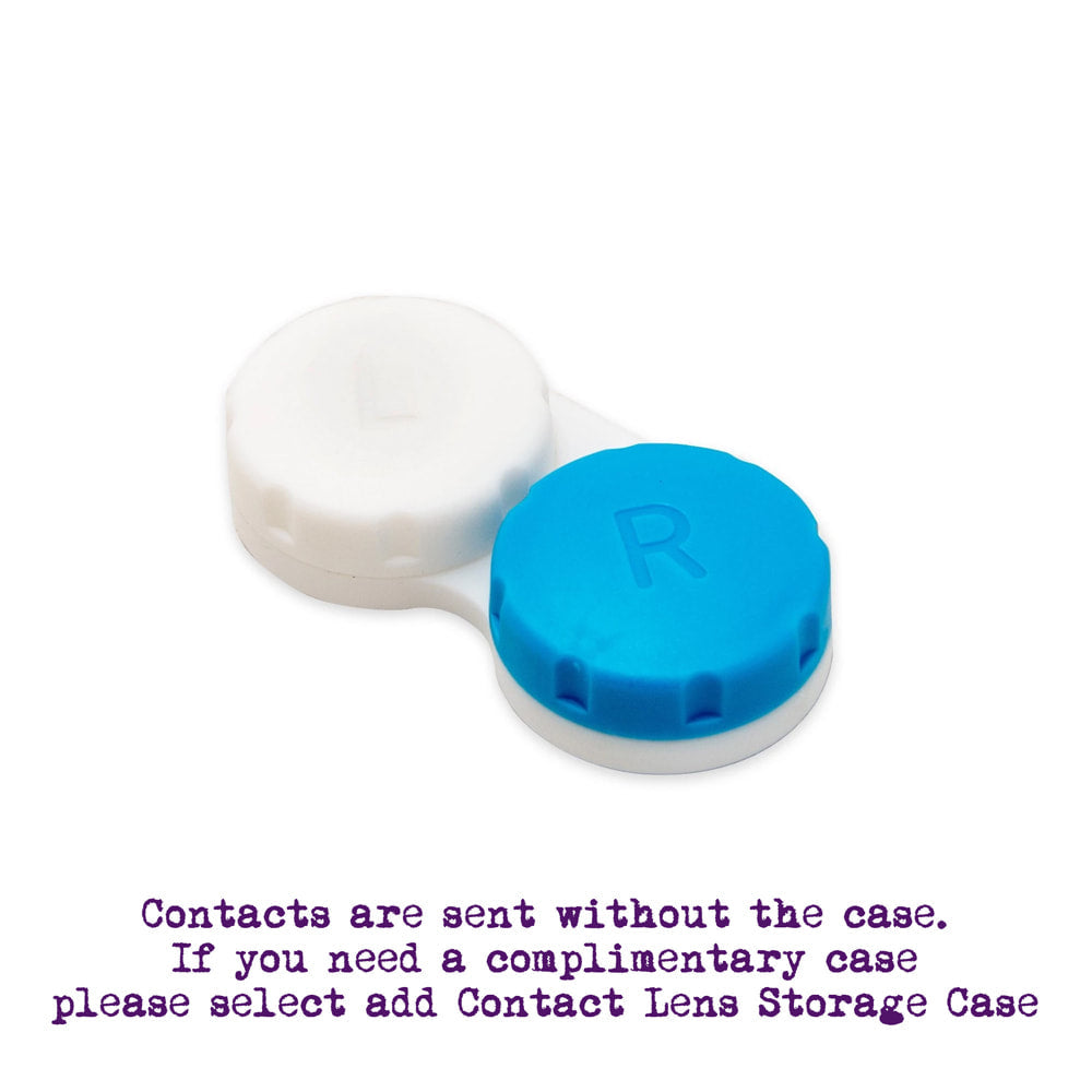 Blind White Contact Lenses