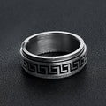 Meandros Darkness Spinner Ring