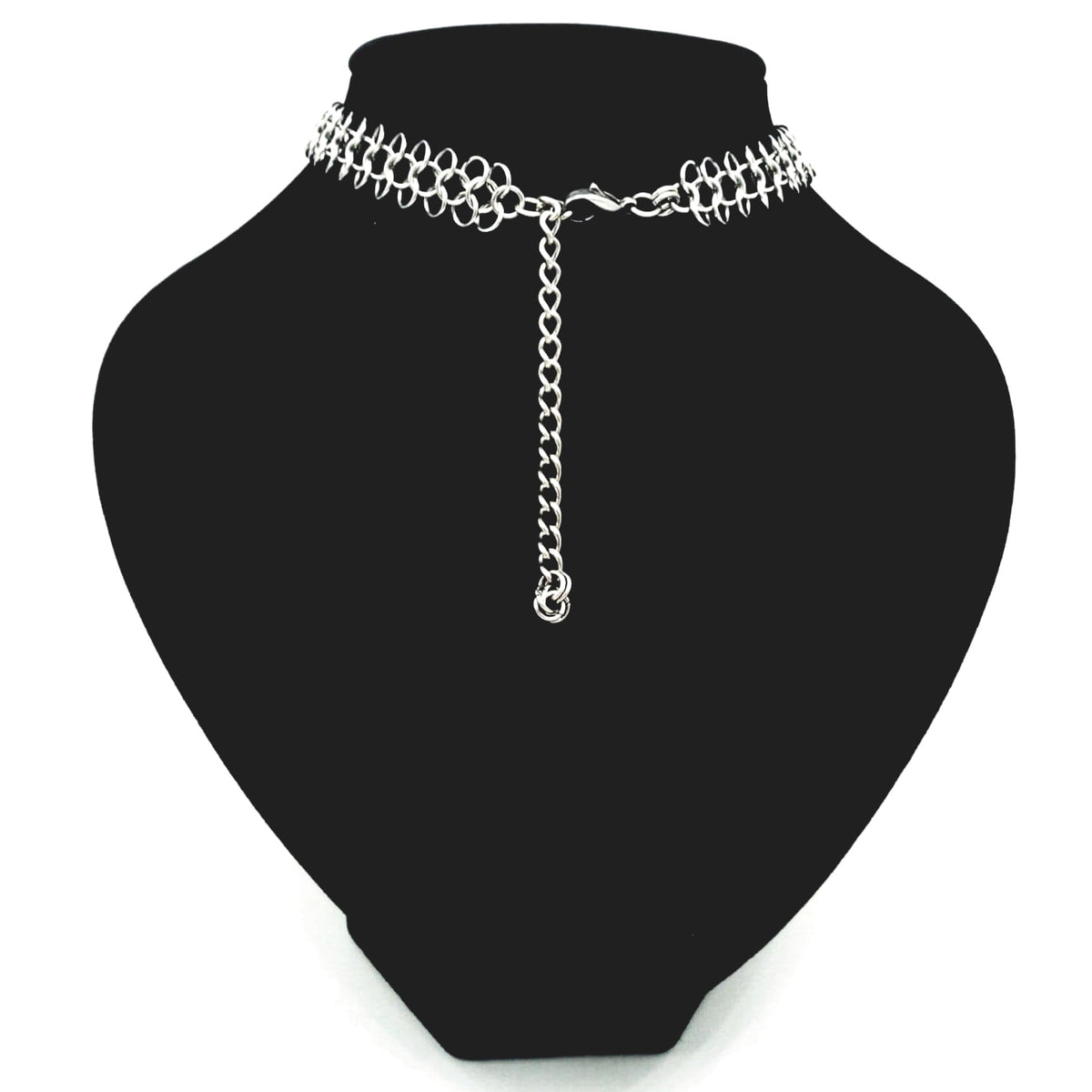 King Raven Chain Maille Choker