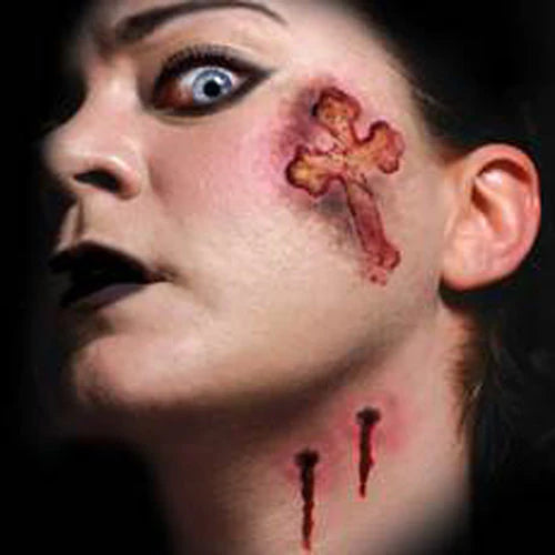 Trauma - Vampire Kiss Horror Faux Tattoo