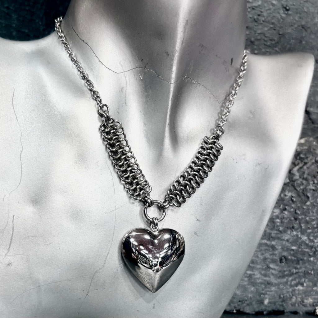 Eternal Heart Locket Necklace
