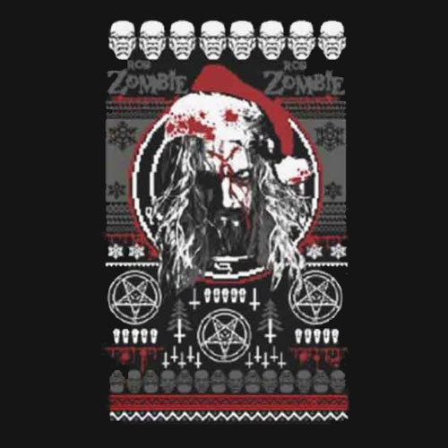 ROB ZOMBIE Bloody Santa Xmas Tee
