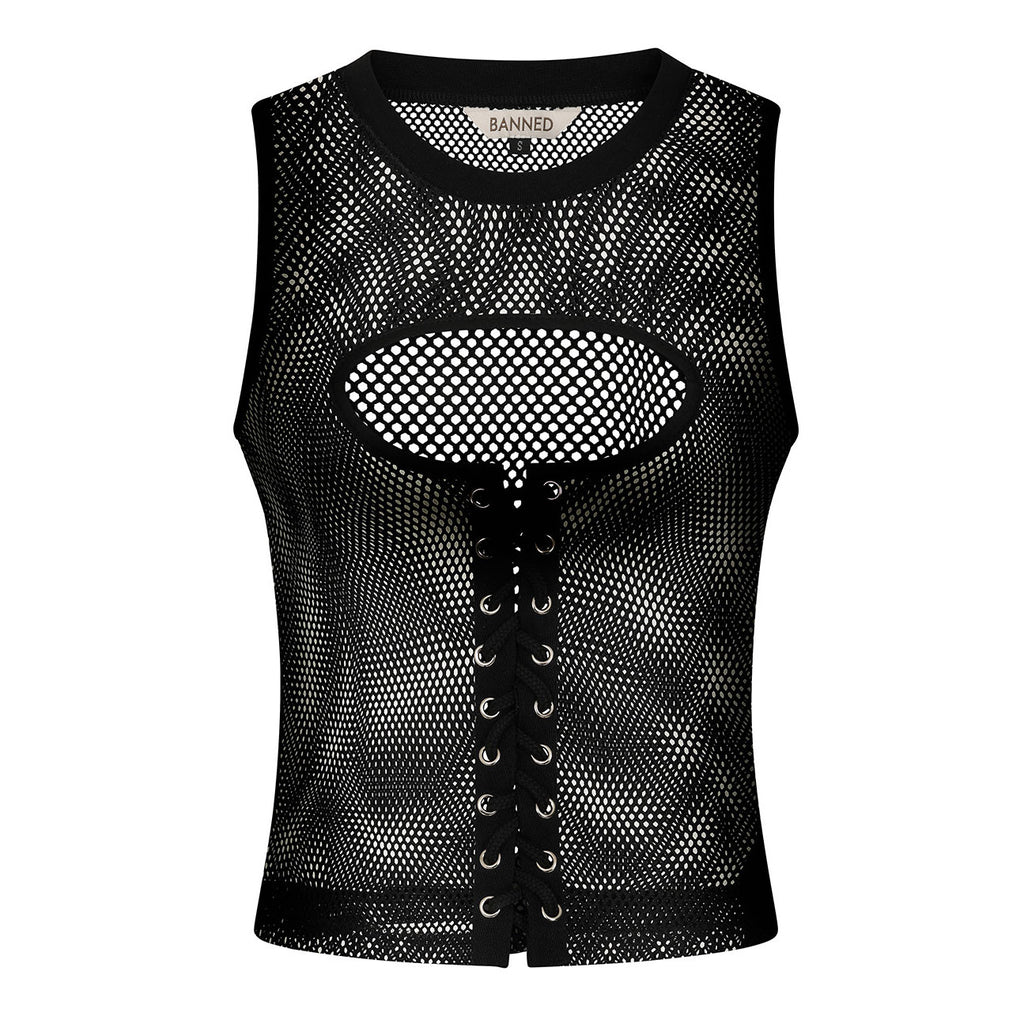 Nightmare Mesh Top