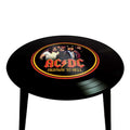 AC/DC Glass Vinyl Style Table