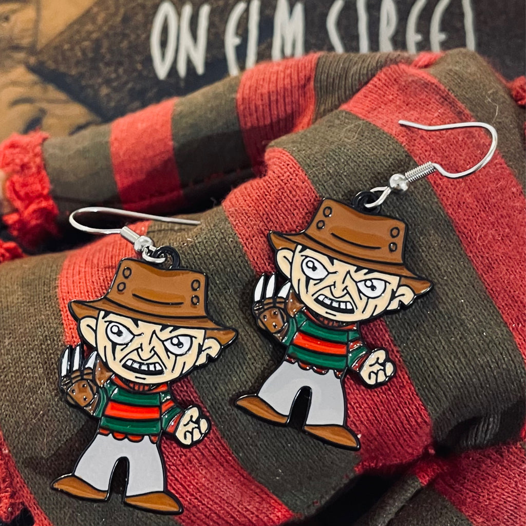Horror Fiend Earrings - Man Of My Dreams