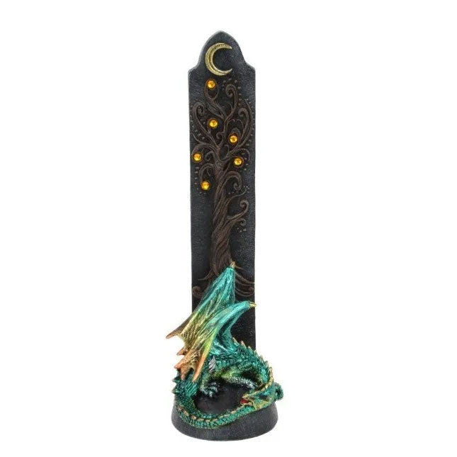 Emerald Prophet Dragon Incense Holder