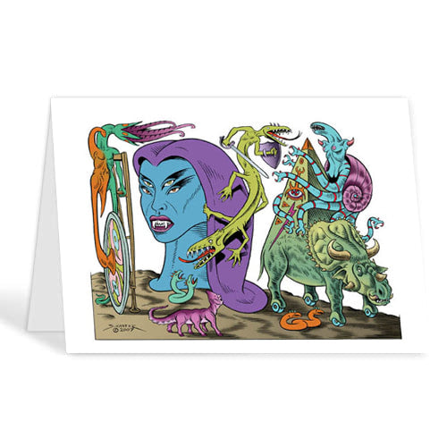 Electrofusion Mangled Musak - Blank Card