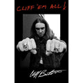 METALLICA Cliff 'em All Wall Flag