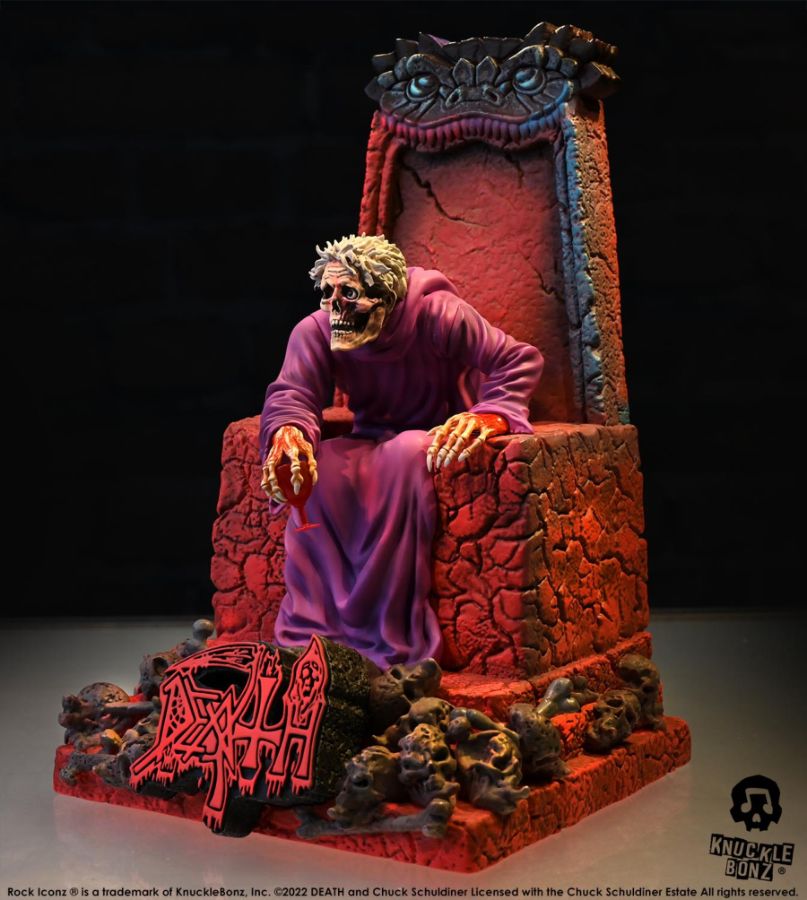 DEATH Scream Bloody Gore Statue