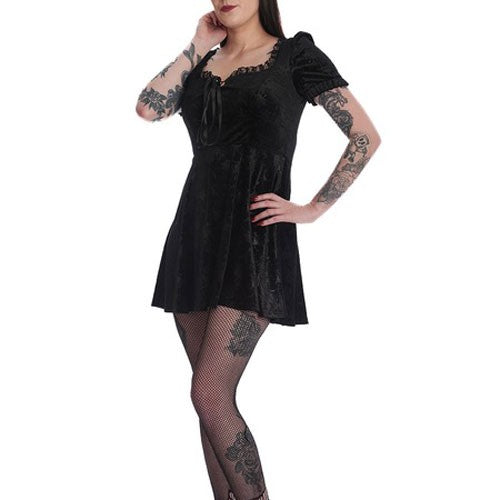 Haunting Chandelier Babydoll Dress