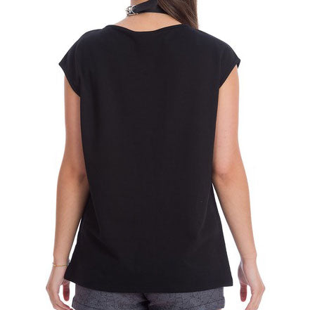 Dark Summer Corset Laced Top