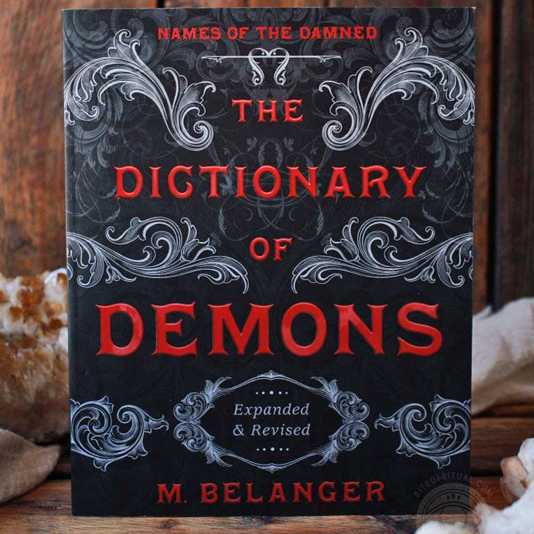 The Dictionary Of Demons, Softcover Book