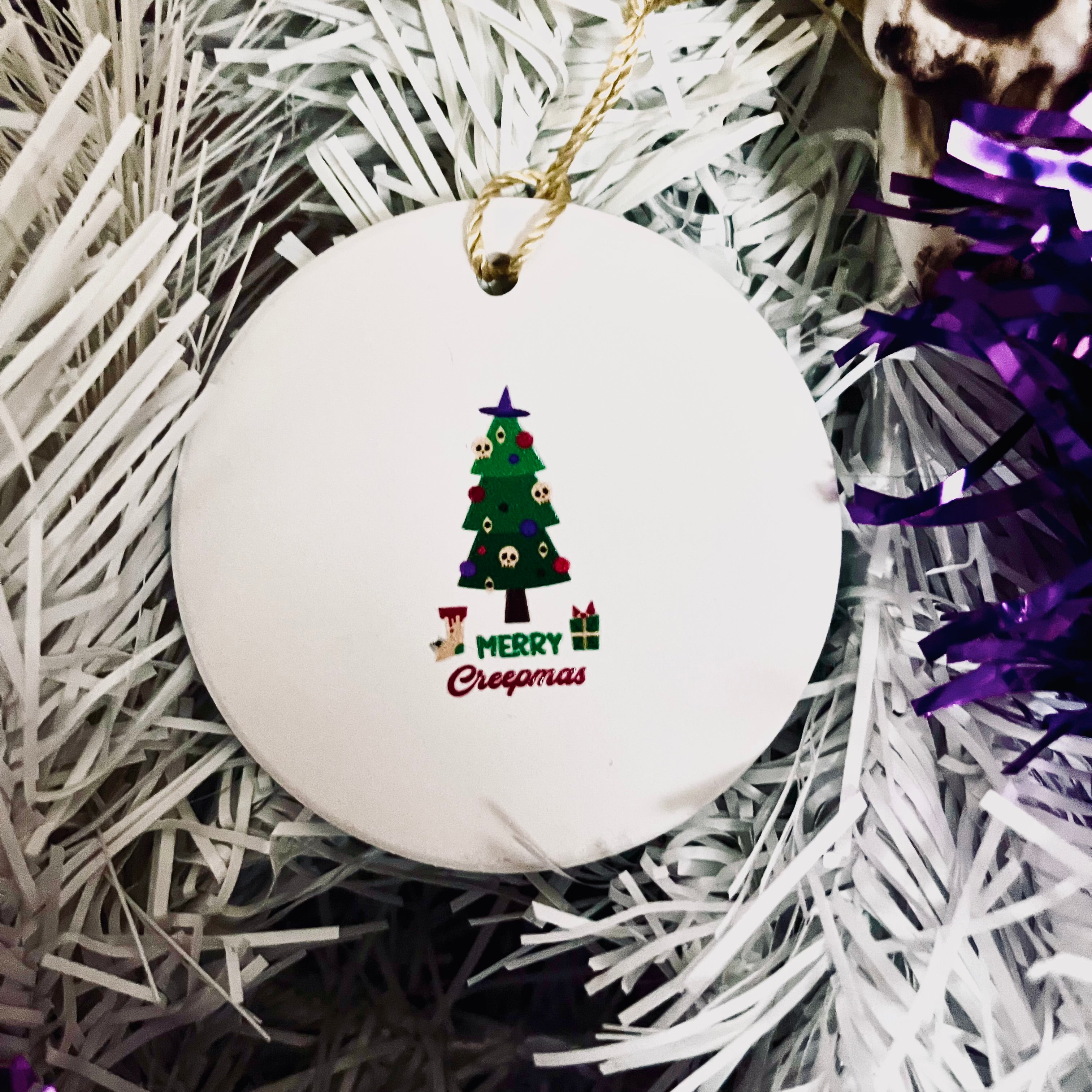 Merry Creepmas Ornament - Eternities Tribute