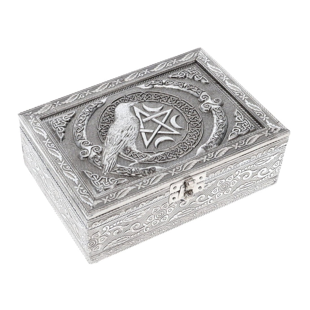 Raven Caws Tarot Trinket Box