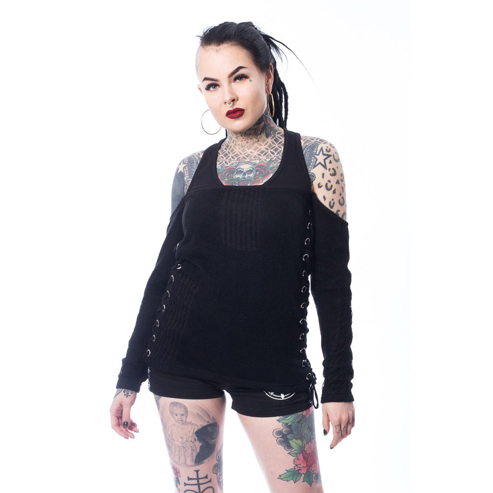 Emiko Corset Laced Top
