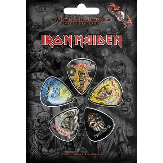 IRON MAIDEN All the Eddie's Guitar Plectrum Pack
